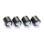 Trillingsdempers Cilindrisch M8 per zakje 4st. (150kg)